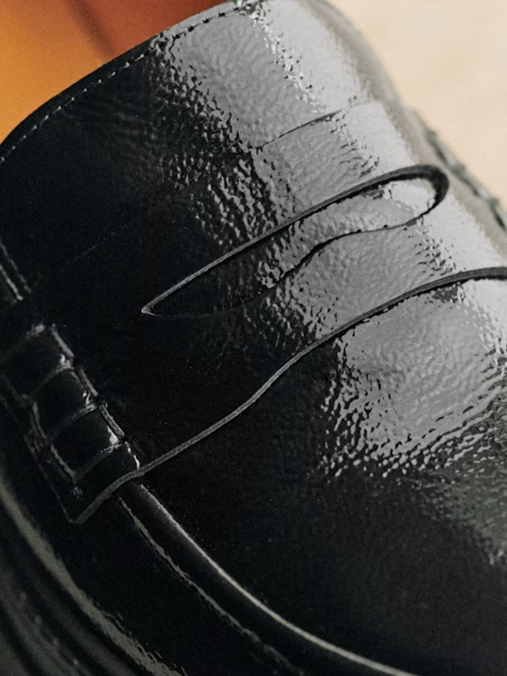 EUC Sézane Albane Loafers in Patent Black Size 9/40 - Picture 3 of 15